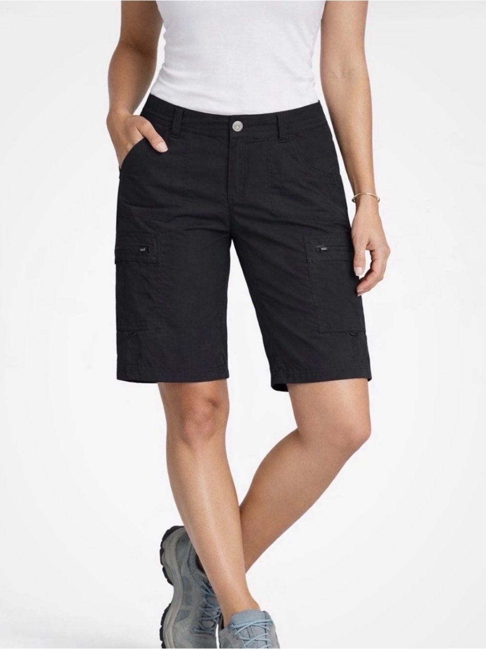 Kuhl Born In The Mountains Shorts Roll 
Hem Hiking Outdoor Dark Gray Sz: 20W